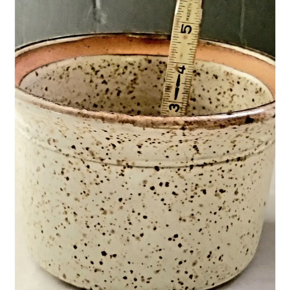 Vintage Studio Pottery Berry Bowl Colander Signed Handmade